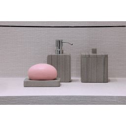 Q-Bath Pure Natural dozownik do mydła 150 ml szary AWD02341534