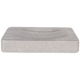 Q-Bath Pure Natural mydelniczka stojąca szara AWD02341536