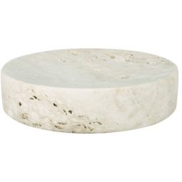 Q-Bath Pure Natural mydelniczka stojąca beżowy trawertyn AWD02341546