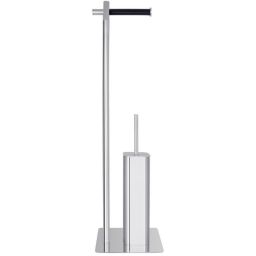 Q-Bath Modern Look szczotka toaletowa stojąca chrom-czarna AWD02341562