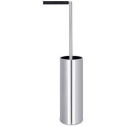 Q-Bath Modern Look szczotka toaletowa stojąca chrom-czarna AWD02341563
