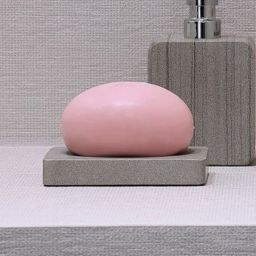Q-Bath Pure Natural mydelniczka stojąca szara AWD02341536