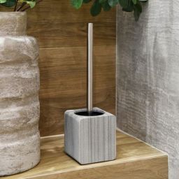 Q-Bath Pure Natural szczotka toaletowa stojąca szara AWD02341538