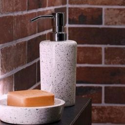 Q-Bath Perfect Minimalism dozownik do mydła 200 ml biały AWD02341549