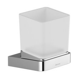 Ravak 10° TD 210 kubek do mycia zębów z uchwytem ściennym szkło matowe/chrom X07P321