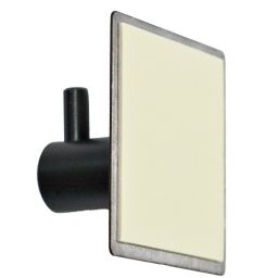 Sepio Square Black wieszak na ręcznik czarny 10HACSQUBLA45