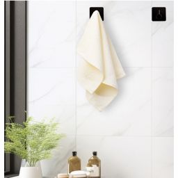 Sepio Square Black wieszak na ręcznik czarny 10HACSQUBLA45
