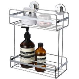 Sepio Loft koszyk łazienkowy srebrny 10POL2PLOFSIL