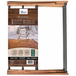 Sepio Aurora suszarka na pranie stojąca drewniana 10SUSDREWNAUR