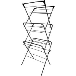 Sepio suszarka na pranie stojąca model 151 czarna 10SUSST151BLA