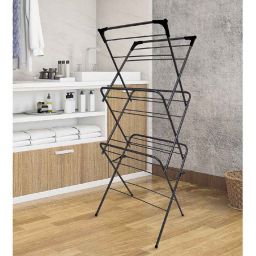 Sepio suszarka na pranie stojąca model 151 czarna 10SUSST151BLA