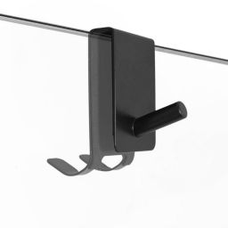 Sepio wieszak na ręcznik czarny 10WIEKABPRBLA