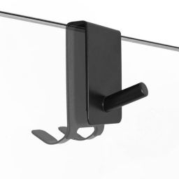 Sepio wieszak na ręcznik czarny 10WIEKABPRBLA