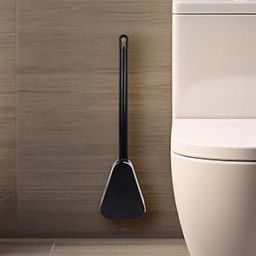 Sepio szczotka toaletowa z rączką ścienna szara/czarna 1018SZCZWCSMB