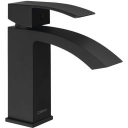 Sapho Ginko bateria umywalkowa stojąca czarny mat 1101-02B