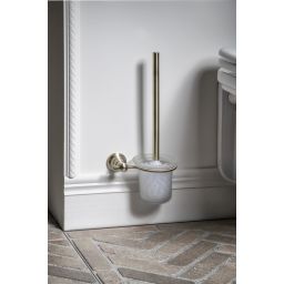 Sapho Diamond szczotka toaletowa ścienna brązowa/szkło mleczne 1318-08
