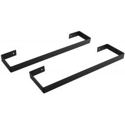 Sapho Enis uchwyt na ręcznik 62 cm czarny mat IRPA32B