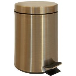 Sapho Diamond kosz na śmieci 3l brązowy XJ011