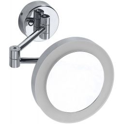 Sapho X-Round lusterko kosmetyczne 20 cm okrągłe z oświetleniem chrom XR016