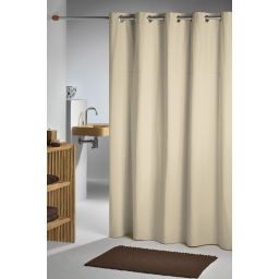 Sealskin Coloris zasłona prysznicowa 180x200 cm tekstylna ecru 232211365