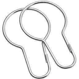 Sealskin Hooks kółka do zasłon 12 szt metalowe 252020204