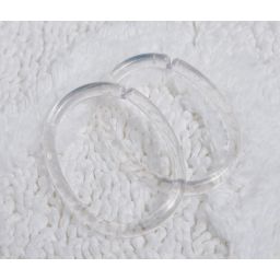 Sealskin Clips Ring kółka do zasłon 12 szt transparentne 252060200