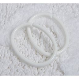 Sealskin Clips Ring kółka do zasłon 12 szt białe 252060210