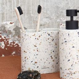 Sealskin Blend kubek na szczoteczki stojący Terrazzo 800034