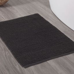 Sealskin Delhi dywanik łazienkowy 60x90 cm bawełna ciemny szary 800109