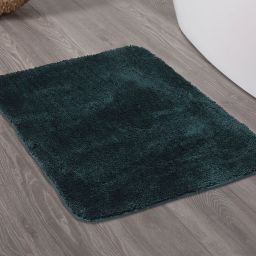 Sealskin Angora dywanik łazienkowy 60x90 cm poliester ciemny zielony 800119