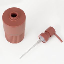 Sealskin Brave dozownik do mydła 280 ml stojący ciemny różowy 800015