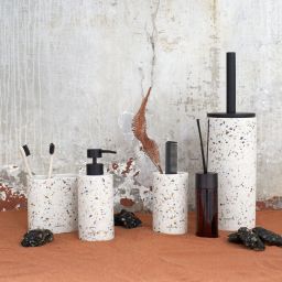 Sealskin Blend kubek na szczoteczki stojący Terrazzo 800034