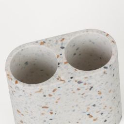 Sealskin Blend kubek na szczoteczki podwójny terrazzo 800035