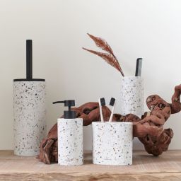 Sealskin Blend kubek na szczoteczki podwójny terrazzo 800035