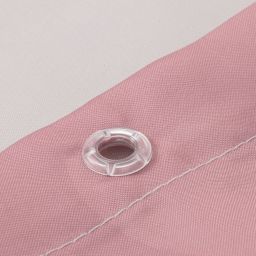 Sealskin Earth zasłona prysznicowa 180x200 cm poliester ciemny różowy/złamana biel 800139