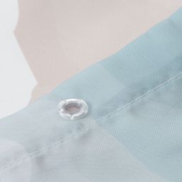 Sealskin Earth zasłona prysznicowa 180x200 cm poliester ciemny zielony/złamana biel 800140