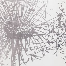 Sealskin Flow zasłona prysznicowa 180x200 cm poliester czarny/biały 800142