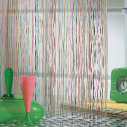 Sealskin Rigato zasłona prysznicowa 180x200 cm PVC multikolor 212181302