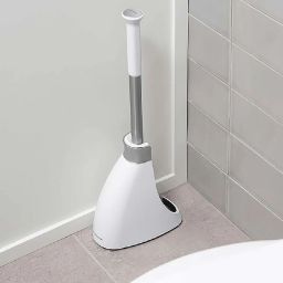 Simple Human szczotka toaletowa stojąca biała BT1083