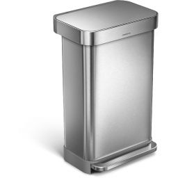 Simple Human kosz na śmieci 45 l stal CW2024