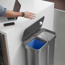 Simple Human sortownik na odpady 58 l stal ST2036