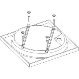 Sanplast stelaż do brodzika 194-STB-002