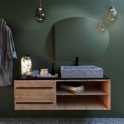 Baltica Design Stain II lustro 60x43 cm