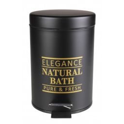 Splendid Elegance kosz na śmieci 3 l czarny-złoty LA-ELEGAN-KOSZSM-CZZ