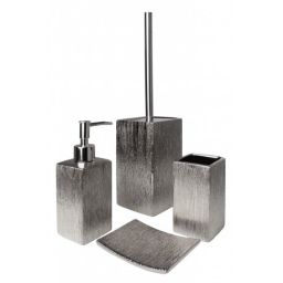 Splendid Floss dozownik do mydła 360 ml stojący srebrny LA-FLOSS-DOZOWN-SRE