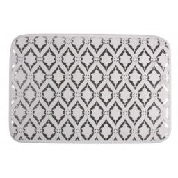 Splendid Glaze mata łazienkowa 40x60 cm biała LA-GLAZE-MATA-SRE