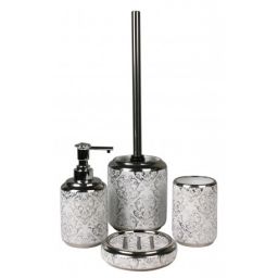 Splendid Venezia dozownik do mydła 430 ml stojący srebrny LA-VENEZIA-DOZOWN-SR