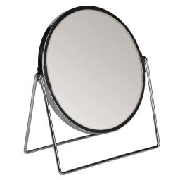 Splendid Doblo lusterko kosmetyczne 17x17 cm okrągłe srebrny LL-DOBLO-17-SRE