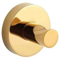 Stella Classic wieszak na ręcznik haczyk pojedynczy ścienny złoty połysk 07.312-G