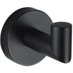 Stella Classic wieszak na ręcznik haczyk pojedynczy czarny mat 07.310-B